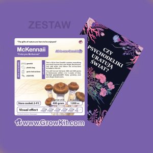 mckennaii z książką