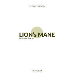 etykieta wstępna lion's mane - soplówka jeżowata